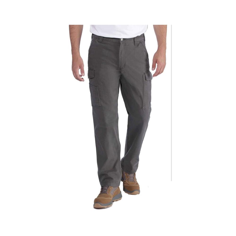 NEW CARHARTT Men's Rugged Flex Relaxed Fit Canvas Cargo Work Pant 32 32